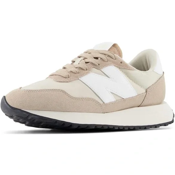 ✨ Like New ~ New Balance 237 V1 Sneakers – Beige & Off-White – Size 8.5 ✨ - Picture 1 of 12